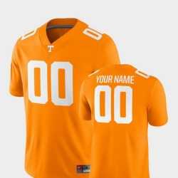 Men%27s Tennessee Volunteers Customized Tennessee Orange College Football 2018 Game Jersey
